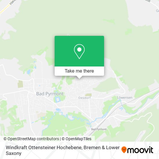 Windkraft Ottensteiner Hochebene map