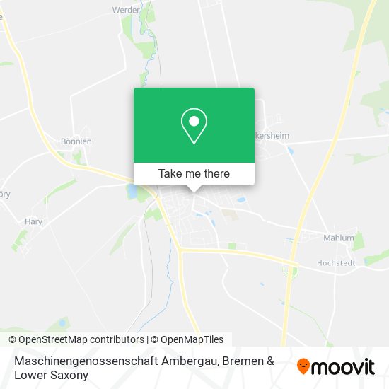 Maschinengenossenschaft Ambergau map