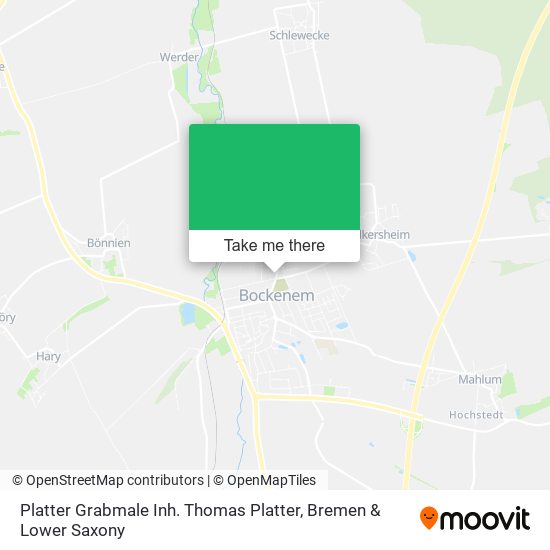 Platter Grabmale Inh. Thomas Platter map