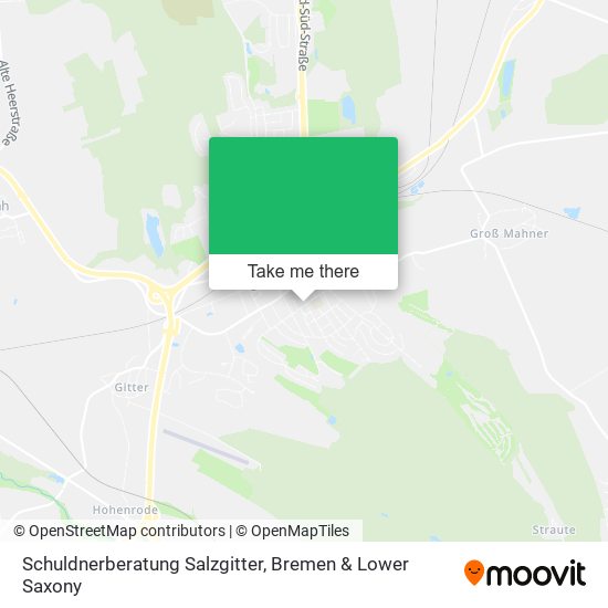 Schuldnerberatung Salzgitter map