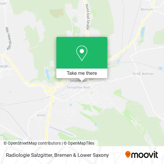 Карта Radiologie Salzgitter