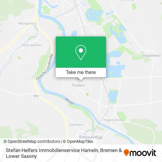 Stefan Helfers Immobilienservice Hameln map