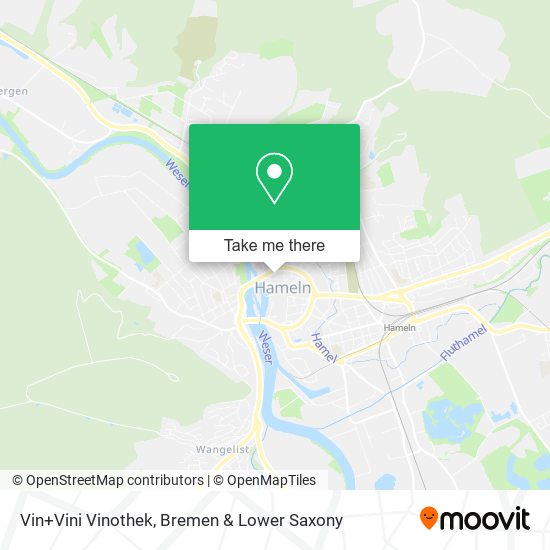 Vin+Vini Vinothek map