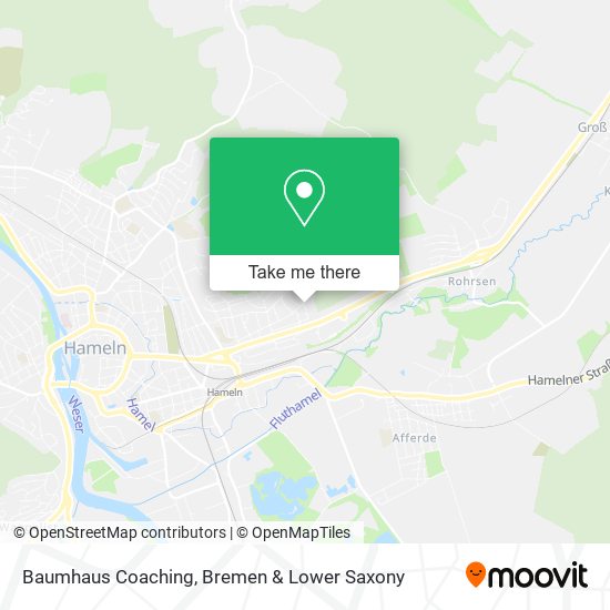 Baumhaus Coaching map