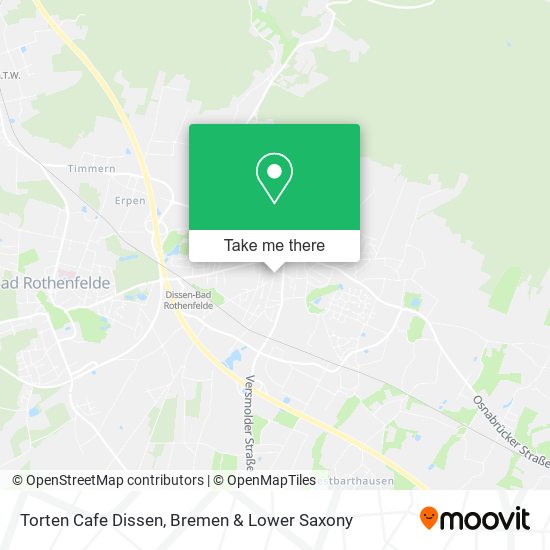 Torten Cafe Dissen map