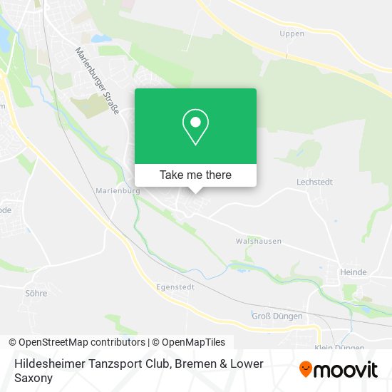 Hildesheimer Tanzsport Club map
