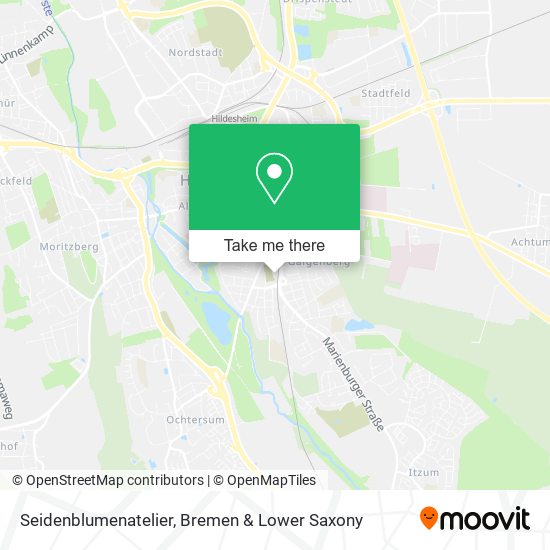 Seidenblumenatelier map