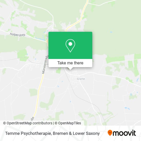 Temme Psychotherapie map