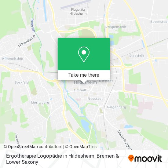 Ergotherapie Logopädie in Hildesheim map