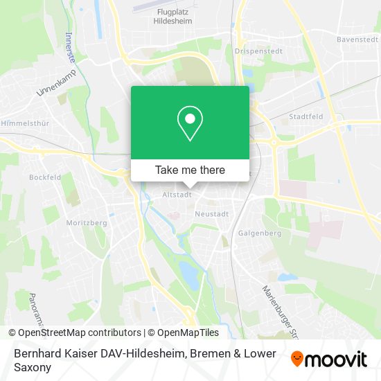 Bernhard Kaiser DAV-Hildesheim map
