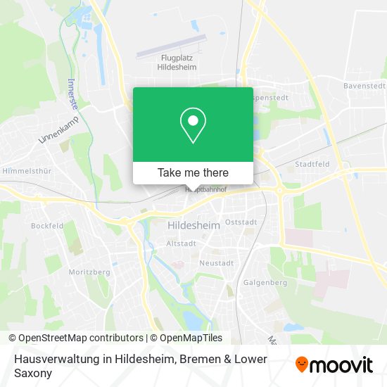 Hausverwaltung in Hildesheim map