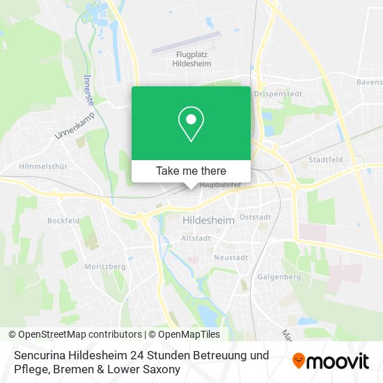 Карта Sencurina Hildesheim 24 Stunden Betreuung und Pflege