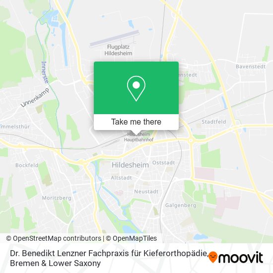 Dr. Benedikt Lenzner Fachpraxis für Kieferorthopädie map