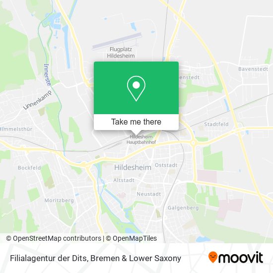 Filialagentur der Dits map