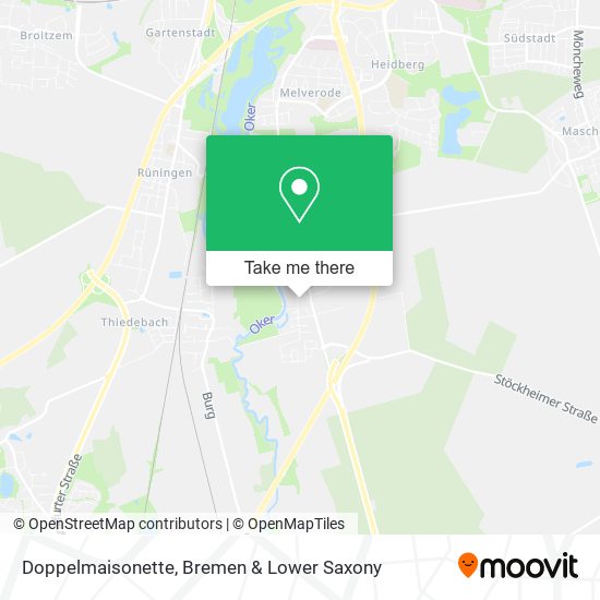 Doppelmaisonette map