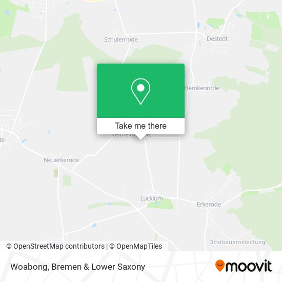 Woabong map