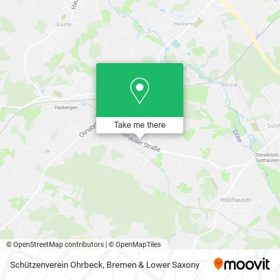 Schützenverein Ohrbeck map