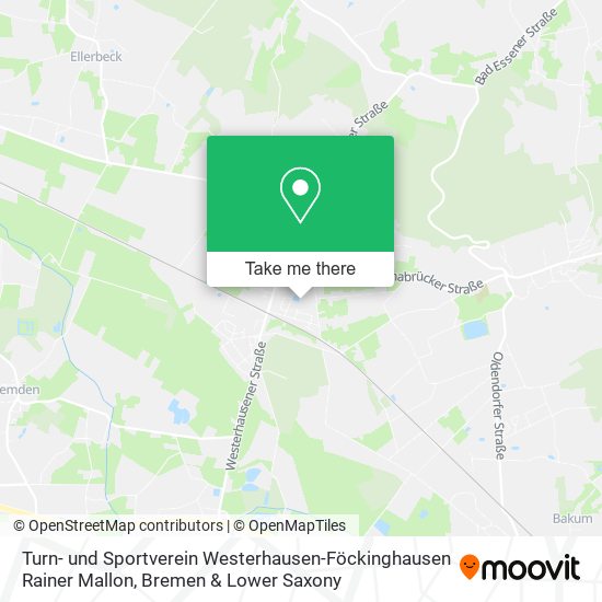 Turn- und Sportverein Westerhausen-Föckinghausen Rainer Mallon map