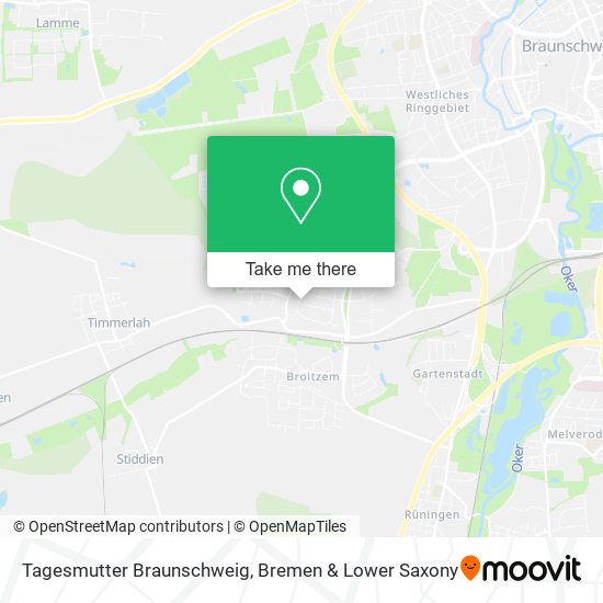 Карта Tagesmutter Braunschweig