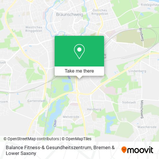 Balance Fitness-& Gesundheitszentrum map