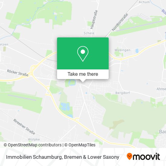 Immobilien Schaumburg map