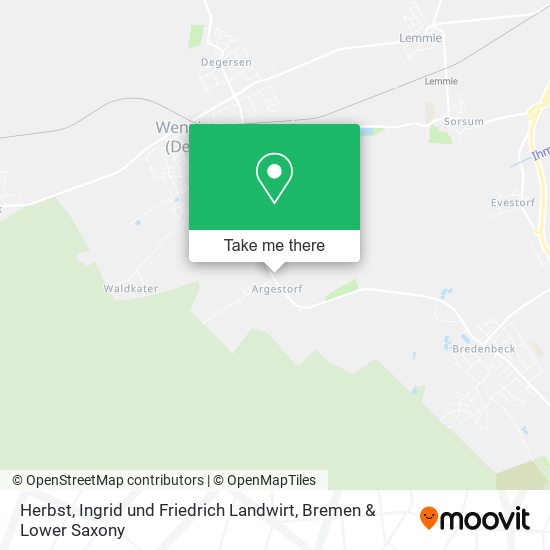 Herbst, Ingrid und Friedrich Landwirt map
