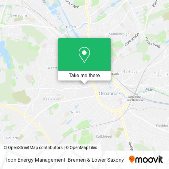 Icon Energy Management map