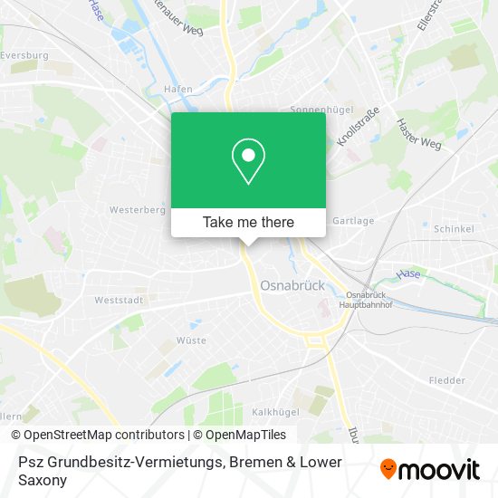 Psz Grundbesitz-Vermietungs map