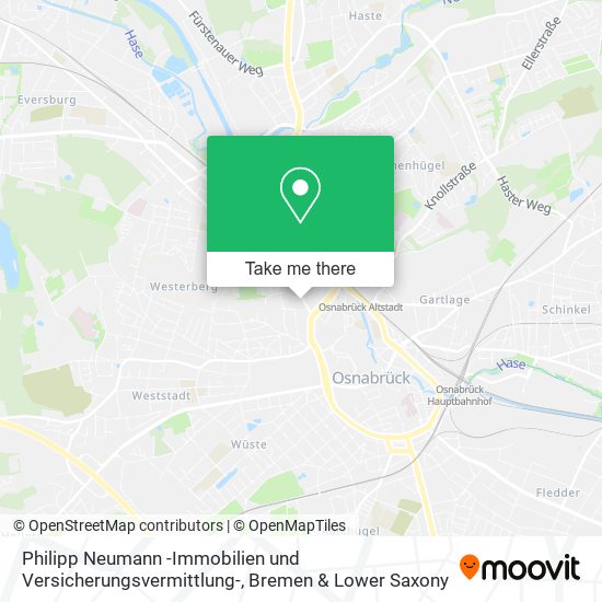 Philipp Neumann -Immobilien und Versicherungsvermittlung- map