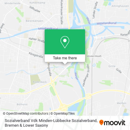 Sozialverband Vdk Minden-Lübbecke Sozialverband map