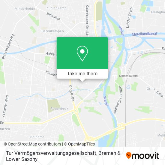 Tur Vermögensverwaltungsgesellschaft map