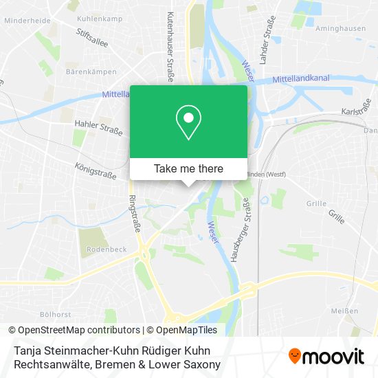 Tanja Steinmacher-Kuhn Rüdiger Kuhn Rechtsanwälte map