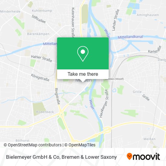 Bielemeyer GmbH & Co map