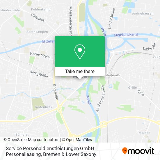 Service Personaldienstleistungen GmbH Personalleasing map