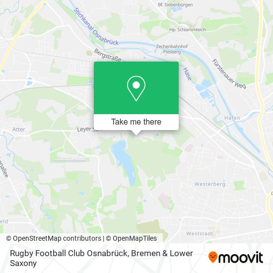 Rugby Football Club Osnabrück map