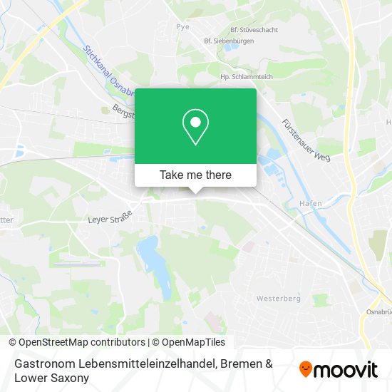 Gastronom Lebensmitteleinzelhandel map