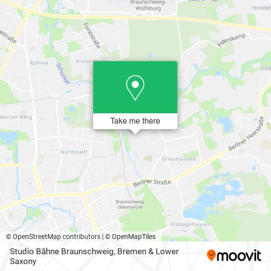 Studio Bãhne Braunschweig map