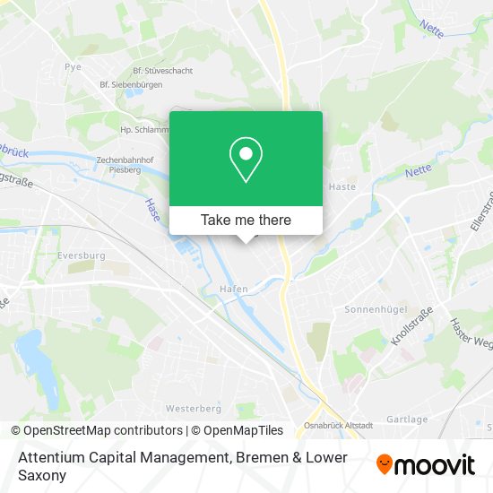 Карта Attentium Capital Management