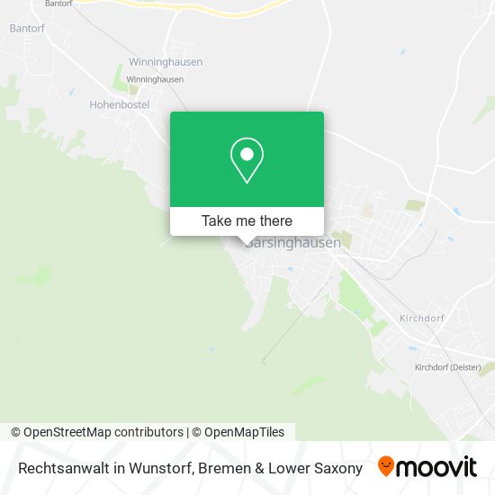Rechtsanwalt in Wunstorf map