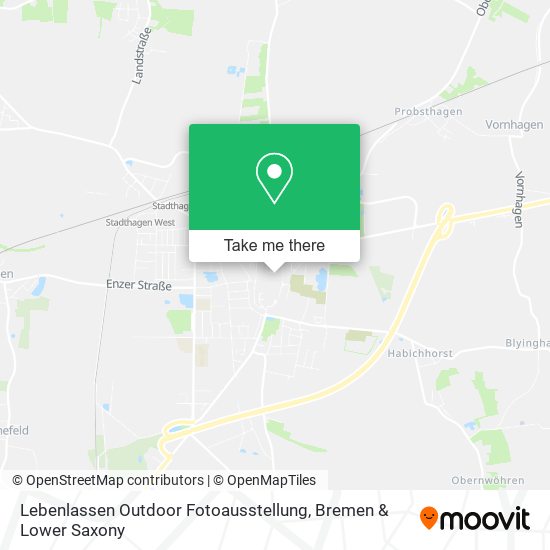 Lebenlassen Outdoor Fotoausstellung map