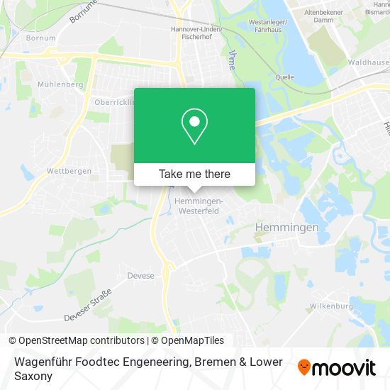 Wagenführ Foodtec Engeneering map