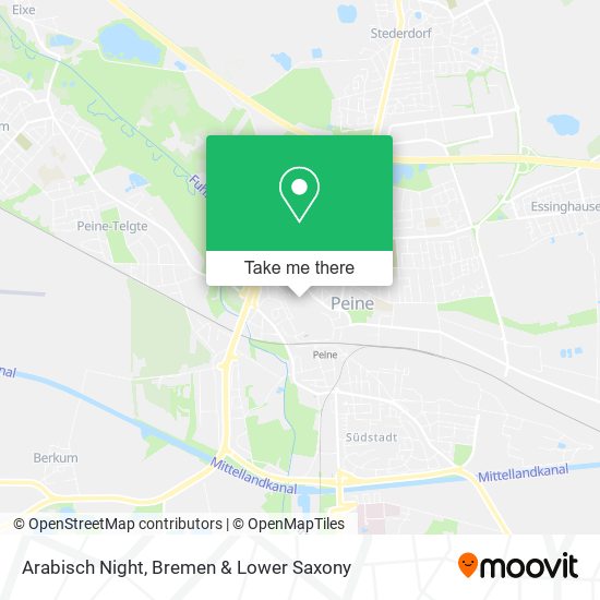 Arabisch Night map