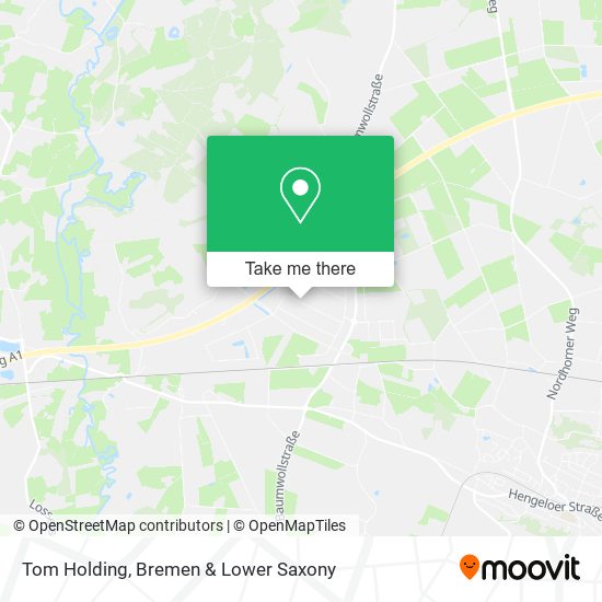 Tom Holding map