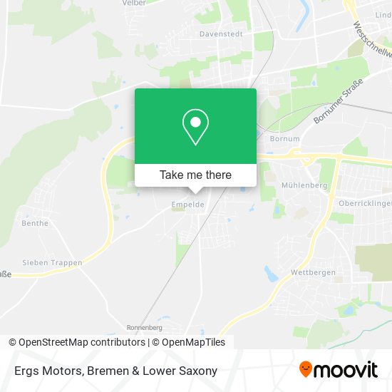 Ergs Motors map