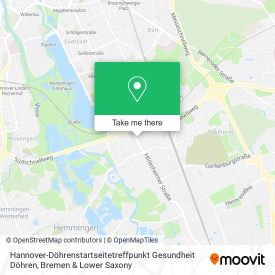 Hannover-Döhrenstartseitetreffpunkt Gesundheit Döhren map