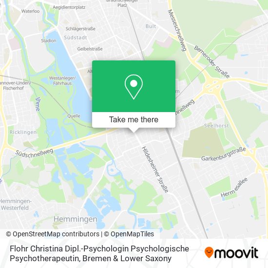 Flohr Christina Dipl.-Psychologin Psychologische Psychotherapeutin map