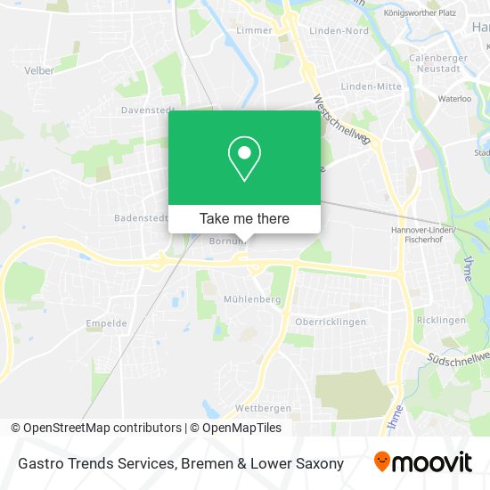 Gastro Trends Services map