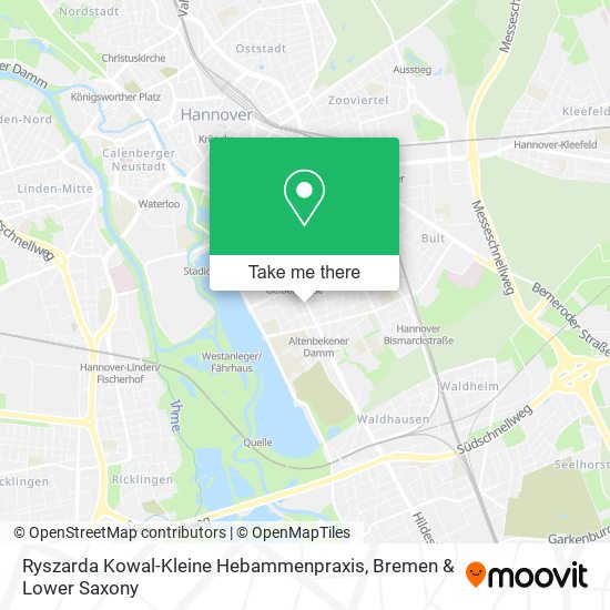 Ryszarda Kowal-Kleine Hebammenpraxis map