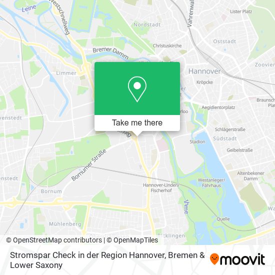 Stromspar Check in der Region Hannover map