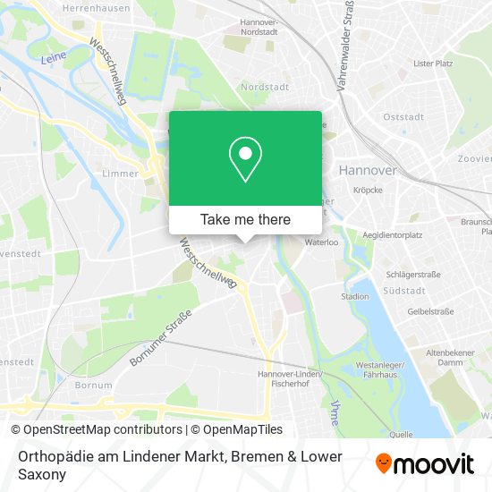 Orthopädie am Lindener Markt map